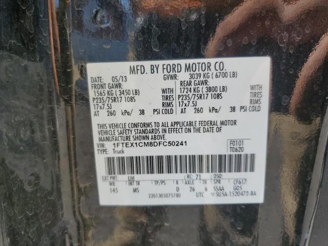 2013 FORD F150 SUPER #3301588644