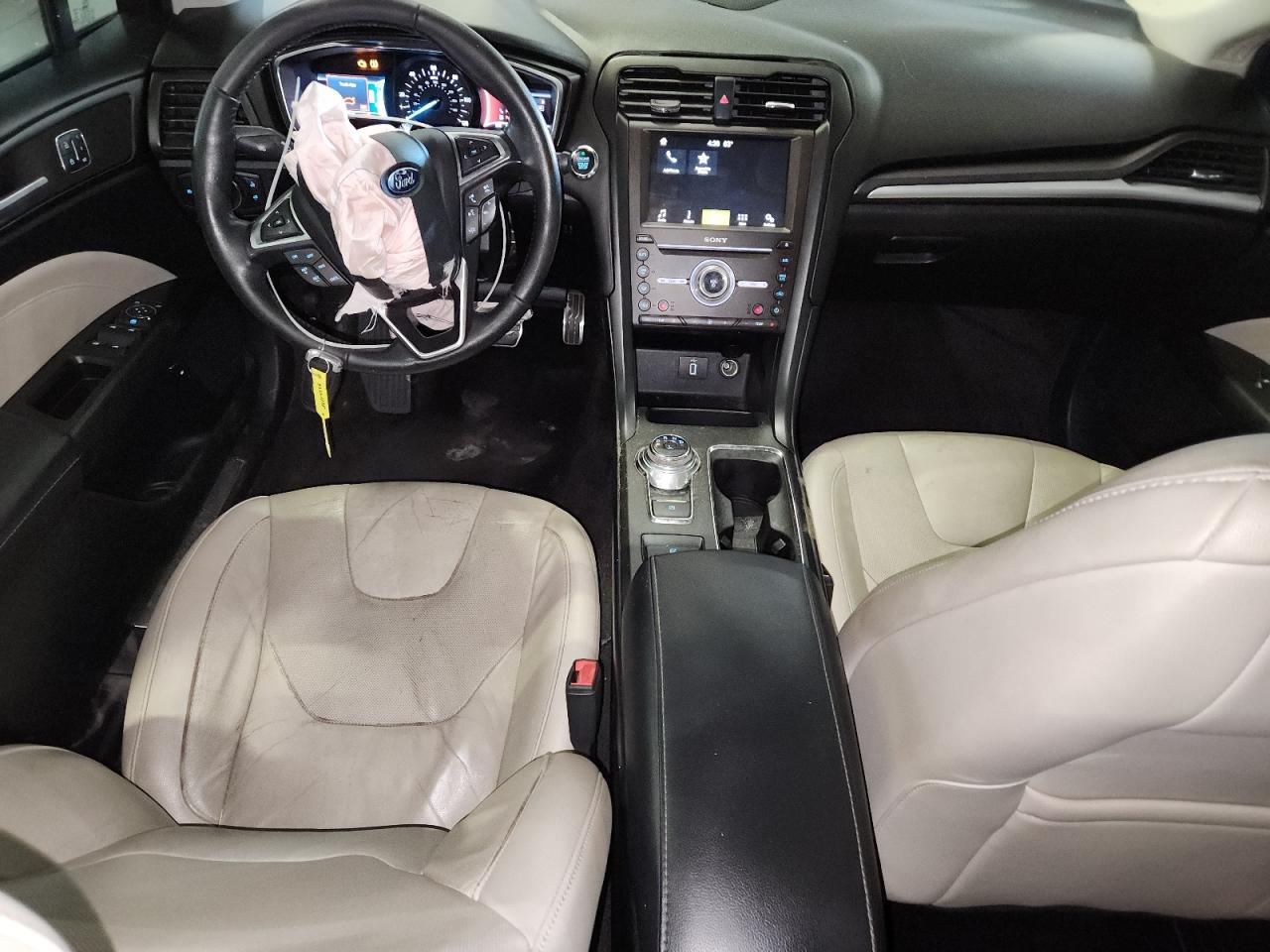 Lot #3302885947 2017 FORD FUSION TIT