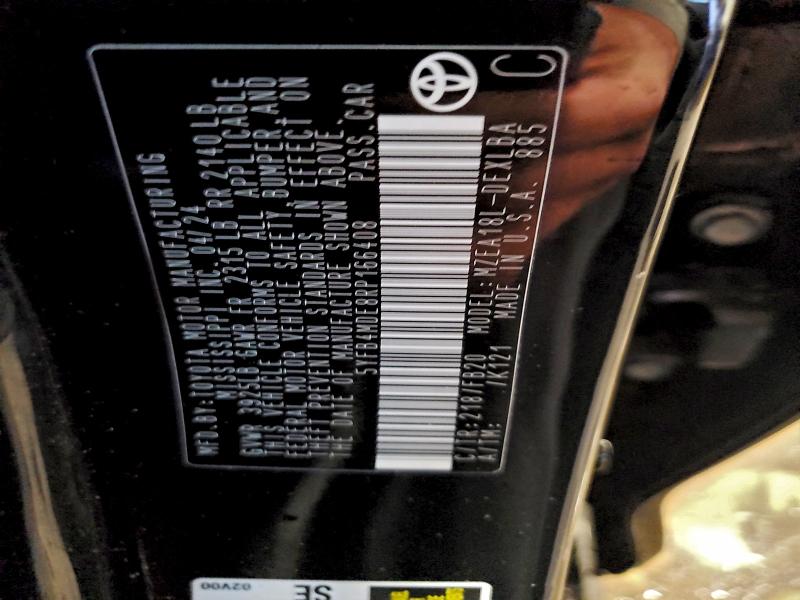 2024 TOYOTA COROLLA LE #3315886081