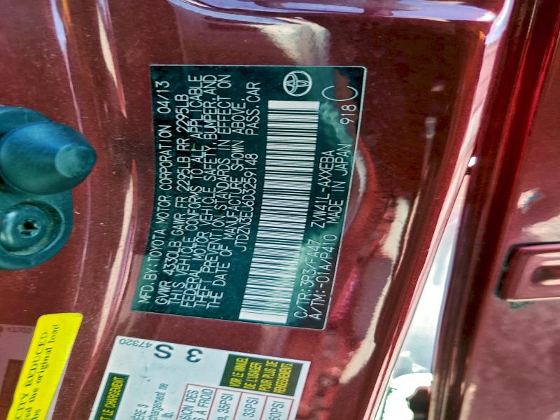 2013 TOYOTA PRIUS V #3301821365