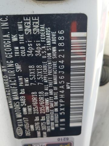 2018 KIA SORENTO EX - 5XYPH4A56JG421886