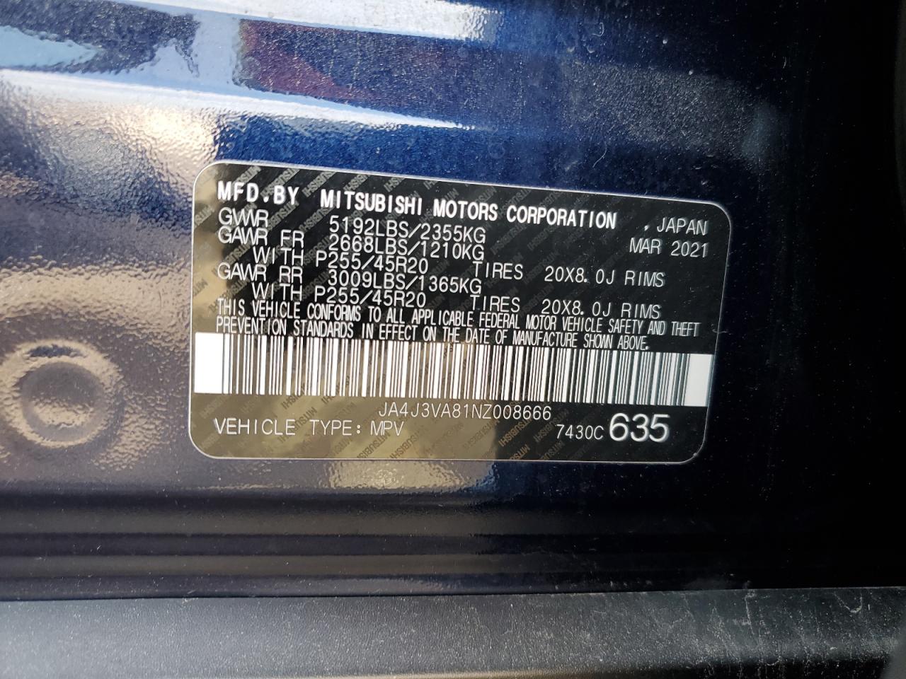 MITSUBISHI OUTLANDER SEL