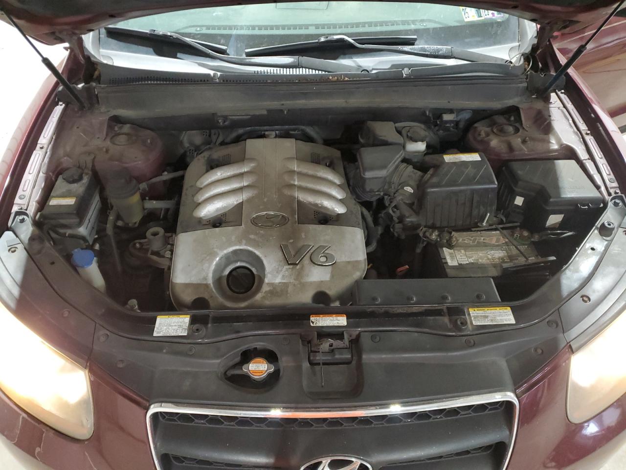 Lot #3302715002 2007 HYUNDAI SANTA FE S