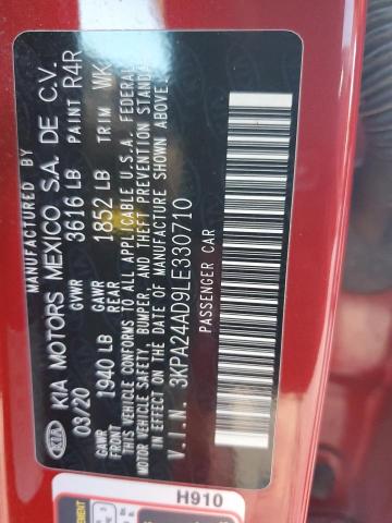 2020 KIA RIO LX #3292449707