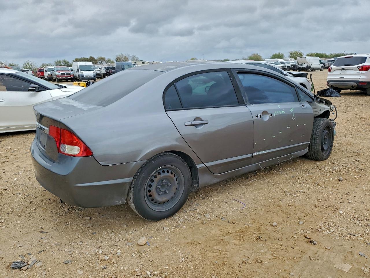 Lot #3309231617 2009 HONDA CIVIC LX