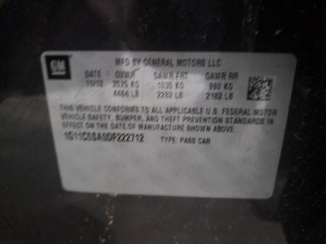 2013 CHEVROLET MALIBU 1LT #3293334445