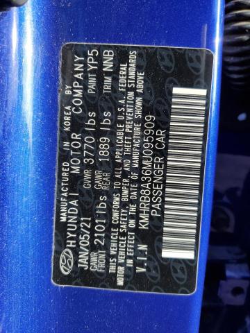 2021 HYUNDAI VENUE SE #3309405975