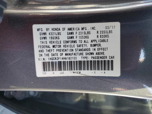 2017 HONDA ACCORD SPO #3296992837