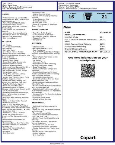 2018 LAND ROVER DISCOVERY #3283808435