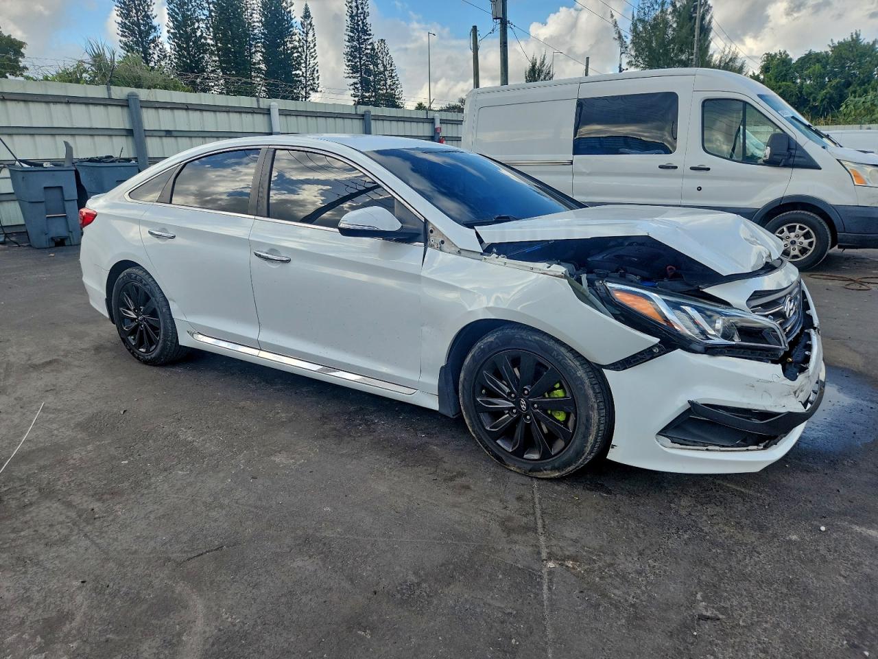 Lot #3315949097 2015 HYUNDAI SONATA SPO