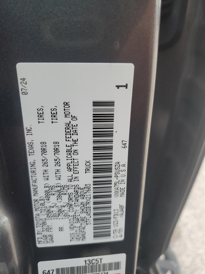 TOYOTA TUNDRA CREWMAX SR