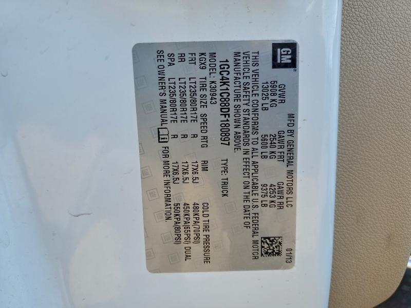 2013 CHEVROLET SILVERADO #3294403493