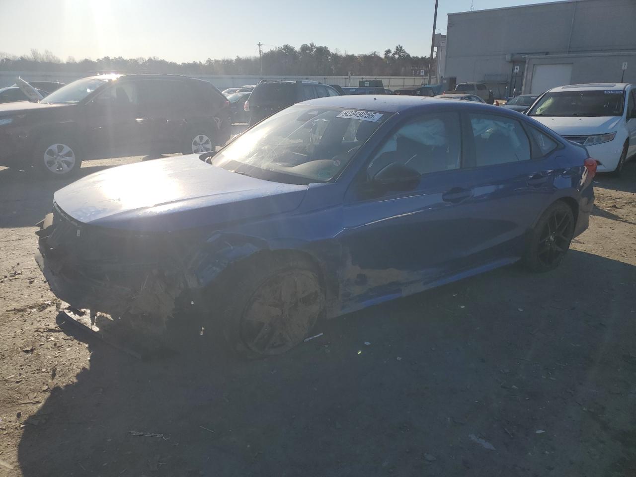 Lot #3297163507 2022 HONDA CIVIC SPOR