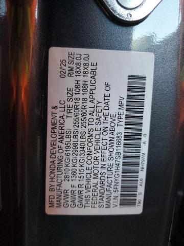 2025 HONDA PILOT EXL #3291378180