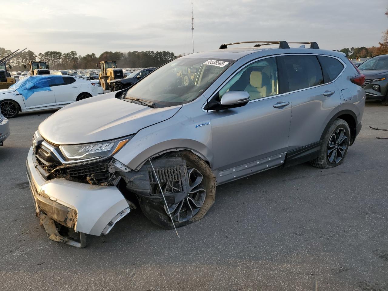 Lot #3305170017 2021 HONDA CR-V EX