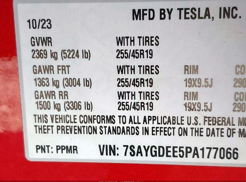 2023 TESLA MODEL Y #3291304437