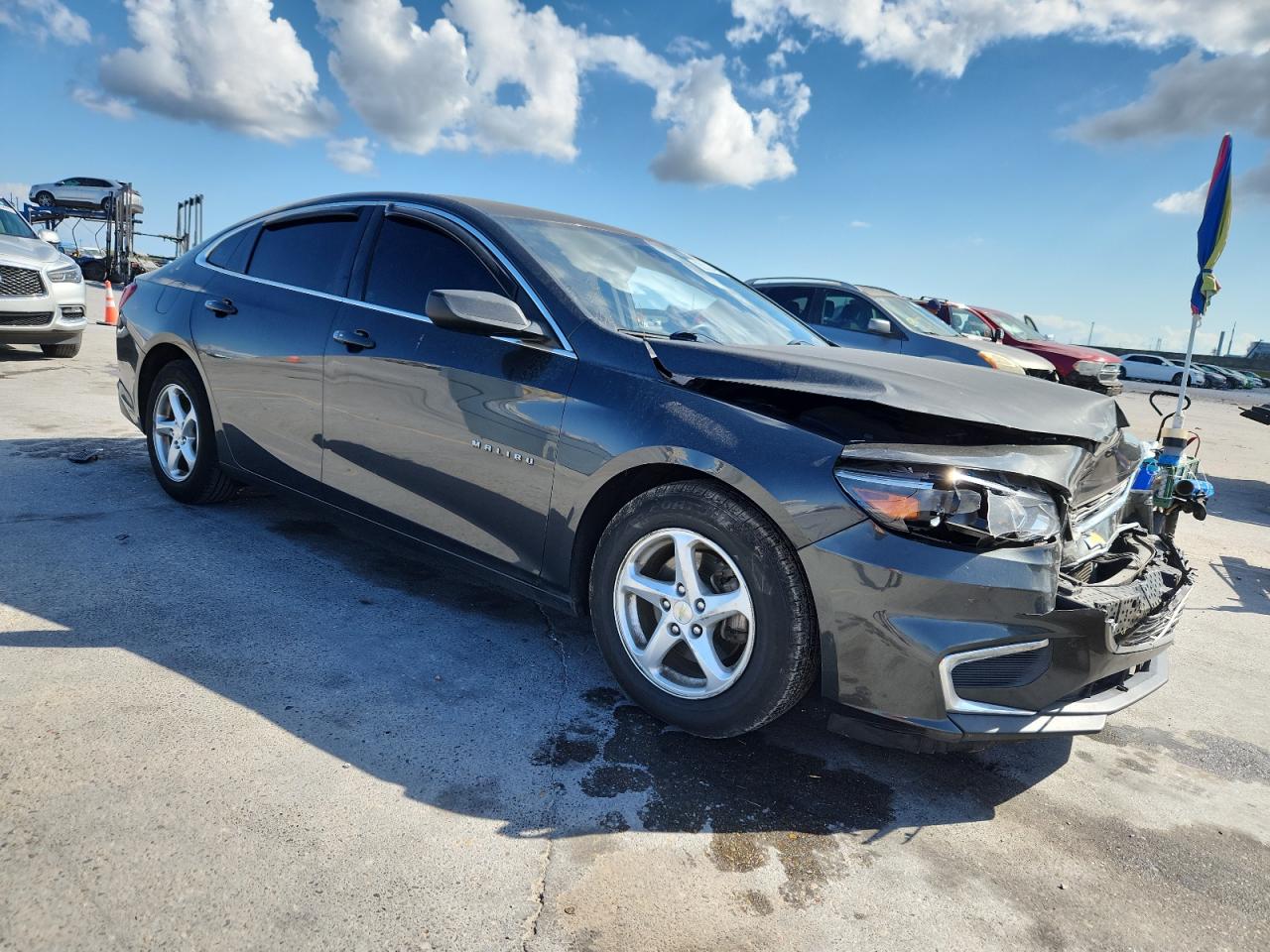 Lot #3316093322 2018 CHEVROLET MALIBU LS