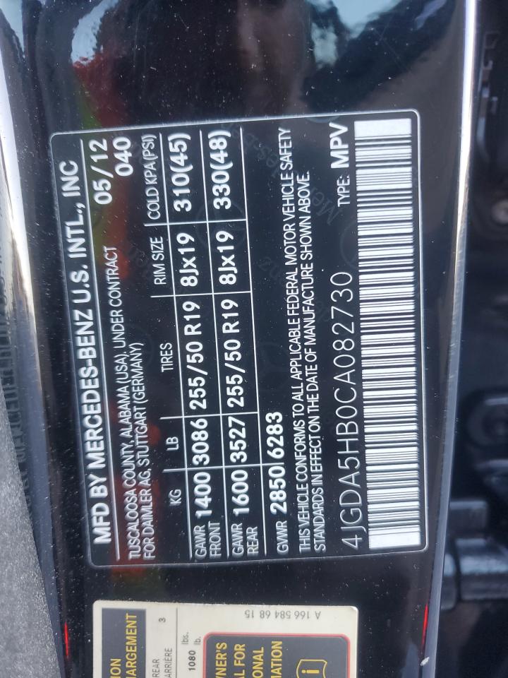 MERCEDES-BENZ M-CLASS 350 4MATIC