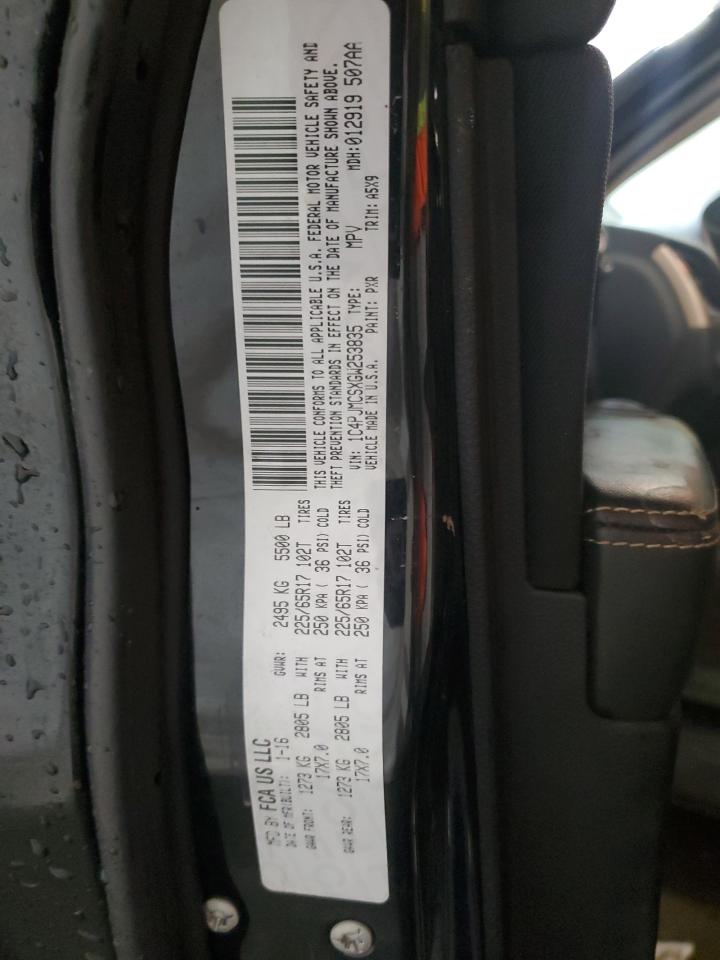 Lot #3302715040 2016 JEEP CHEROKEE L