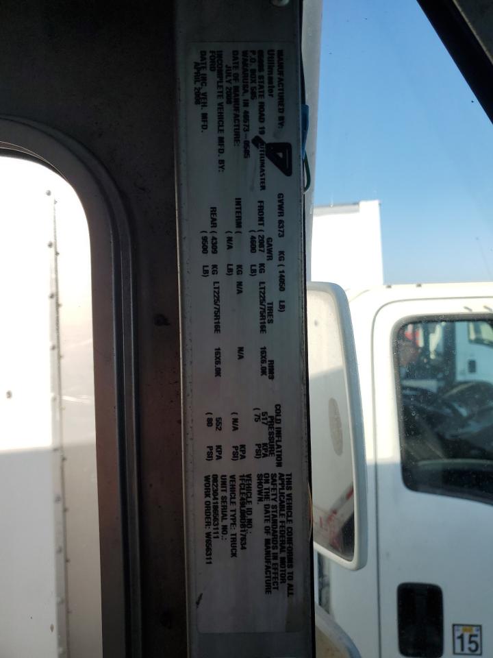 Lot #3282324317 2008 FORD ECONOLINE E450 SUPER DUTY COMMERCIAL STRIPPED CHASSIS