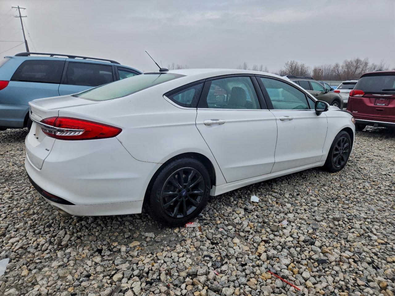 Lot #3316695162 2017 FORD FUSION SE