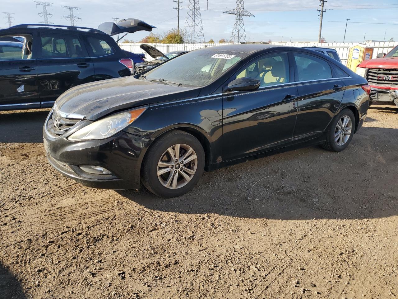 Lot #3287611027 2013 HYUNDAI SONATA GLS