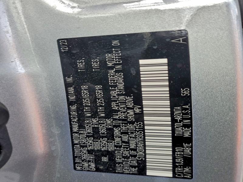 2024 TOYOTA HIGHLANDER #3301593627