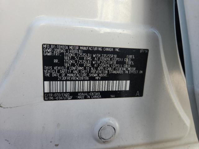 2014 TOYOTA RAV4 LIMIT #3287804094