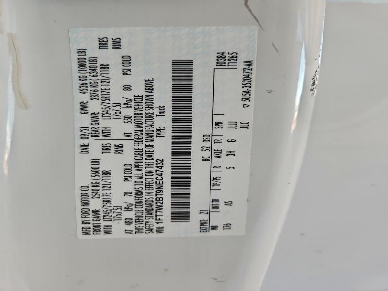 2022 FORD F250 SUPER #3304615444