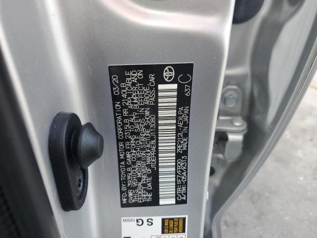 2020 TOYOTA COROLLA LE #3285604281