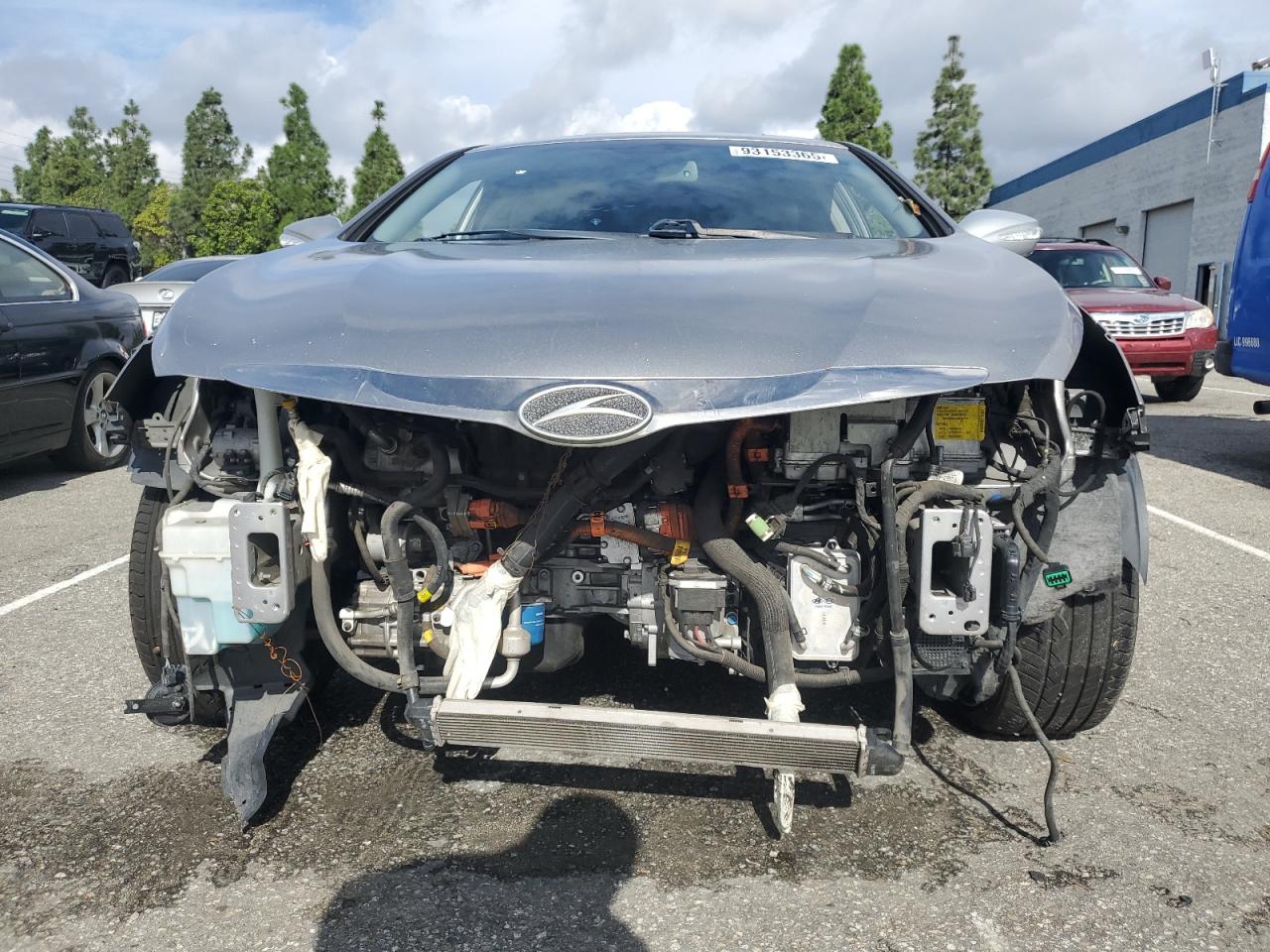 Lot #3302700034 2012 HYUNDAI SONATA HYB