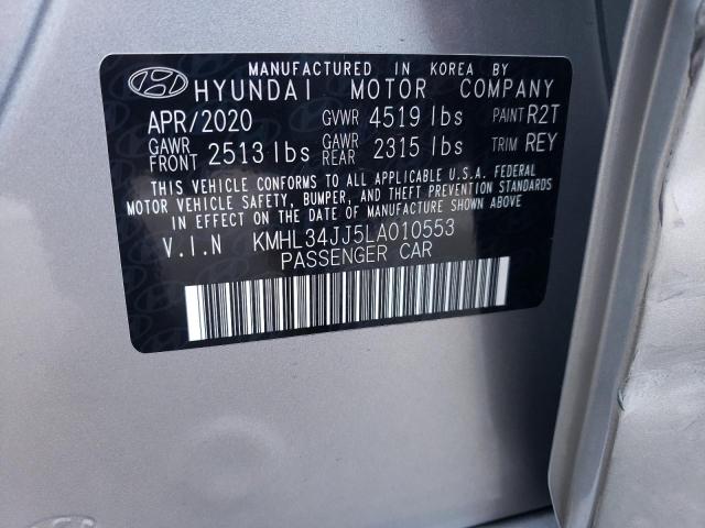2020 HYUNDAI SONATA HYB #3312765109