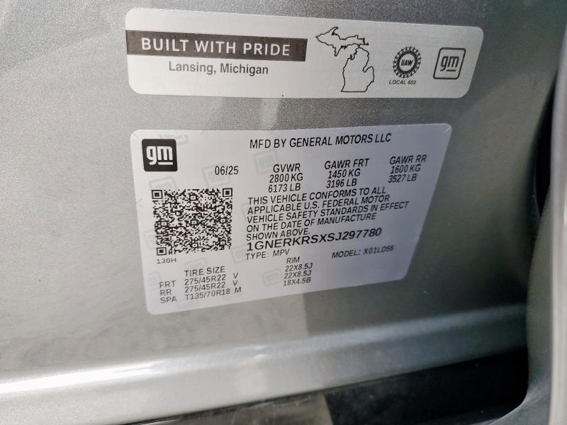 2025 CHEVROLET TRAVERSE H #3291159984