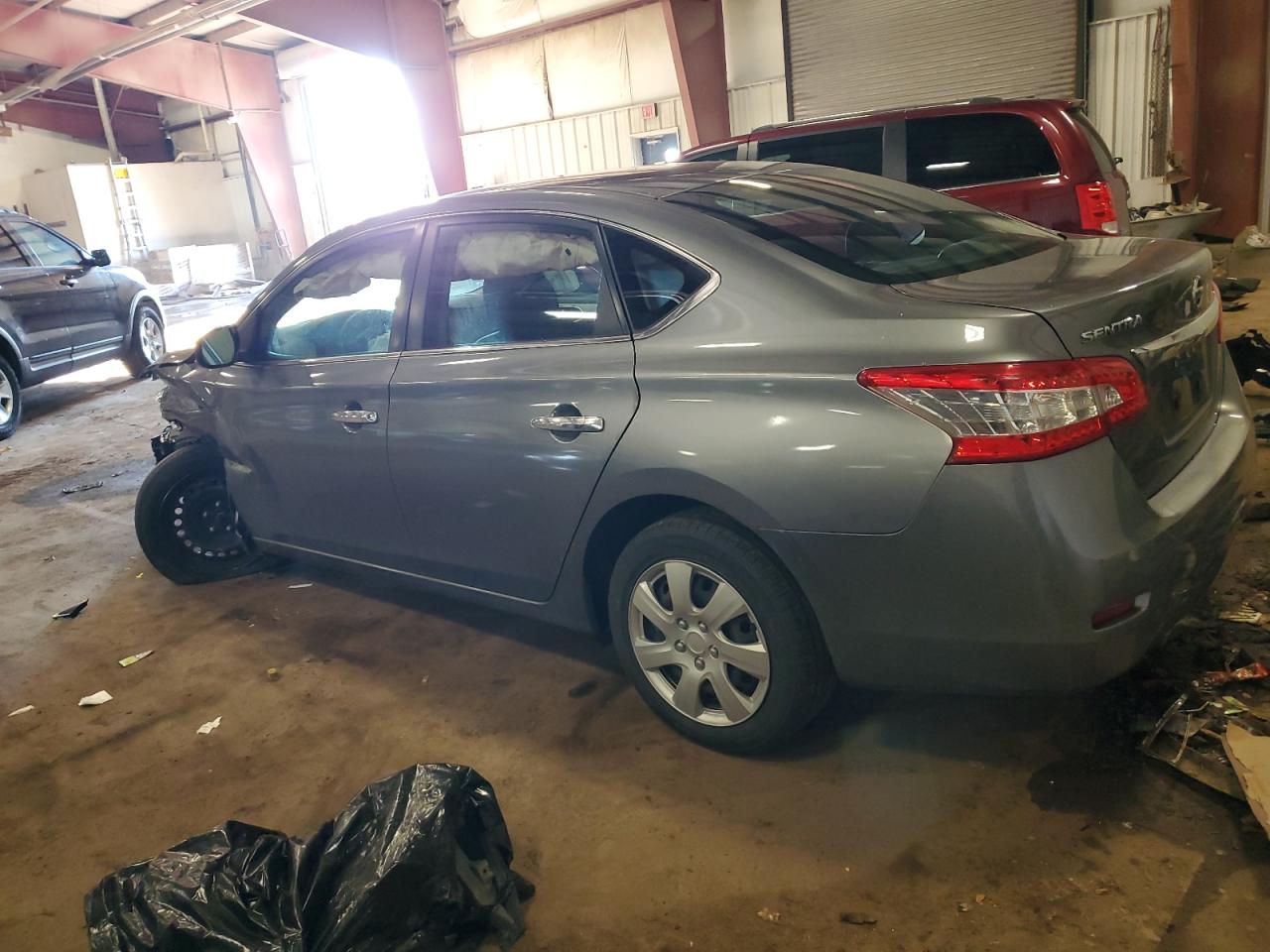 Lot #3304576436 2015 NISSAN SENTRA S