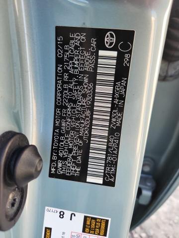 2015 TOYOTA PRIUS #3311468302