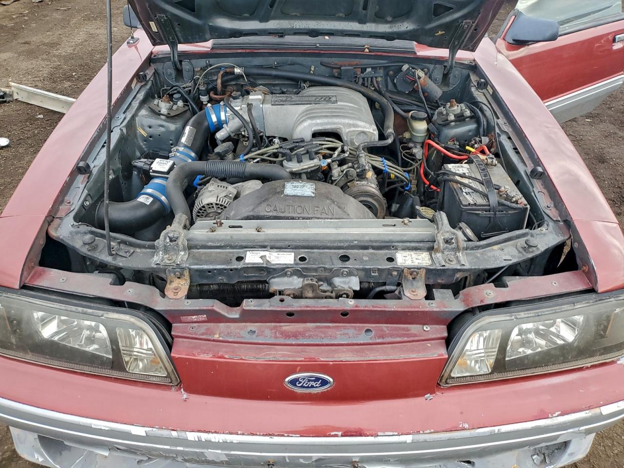 Lot #3303632957 1987 FORD MUSTANG GT