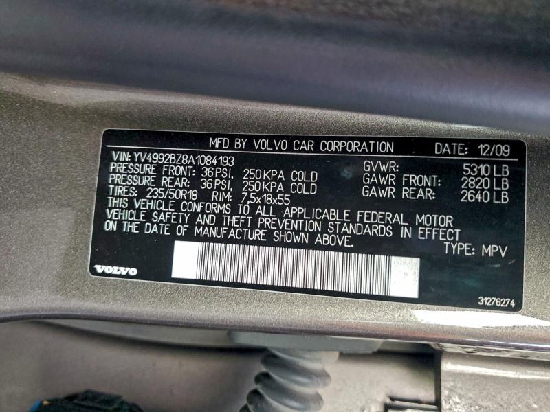 2010 VOLVO XC70 T6 #3305462112