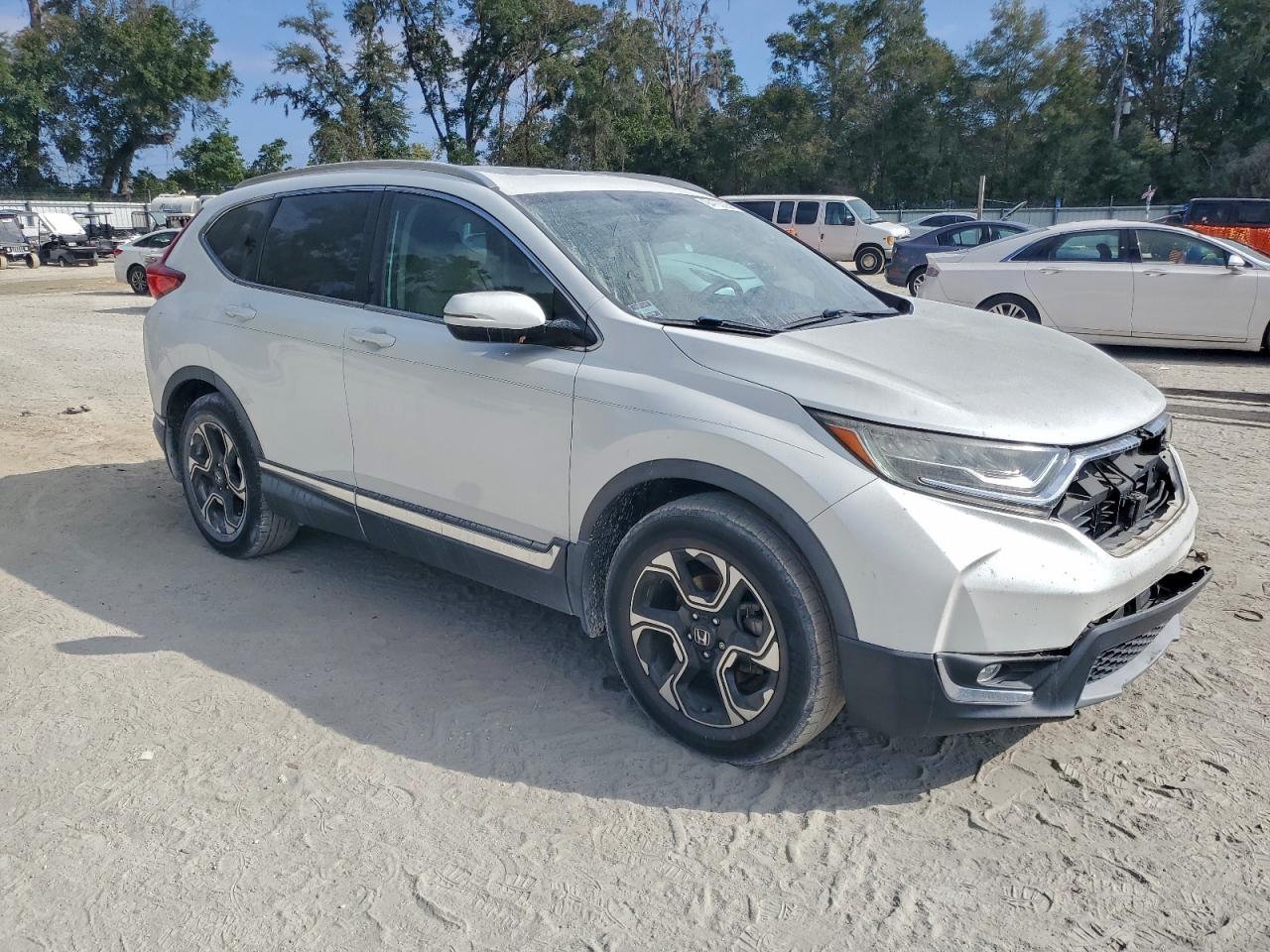 Lot #3302855952 2019 HONDA CR-V TOURI