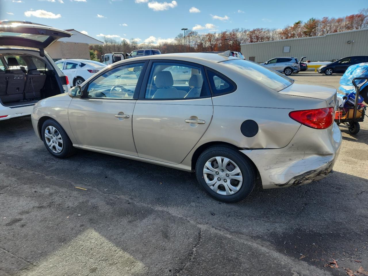 Lot #3315681772 2010 HYUNDAI ELANTRA BL