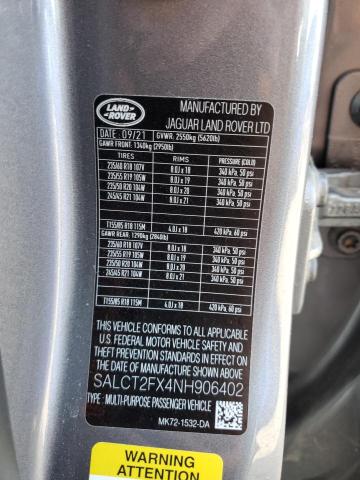 2022 LAND ROVER DISCOVERY #3280269953