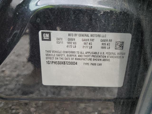 2011 CHEVROLET CRUZE LTZ #3303789416