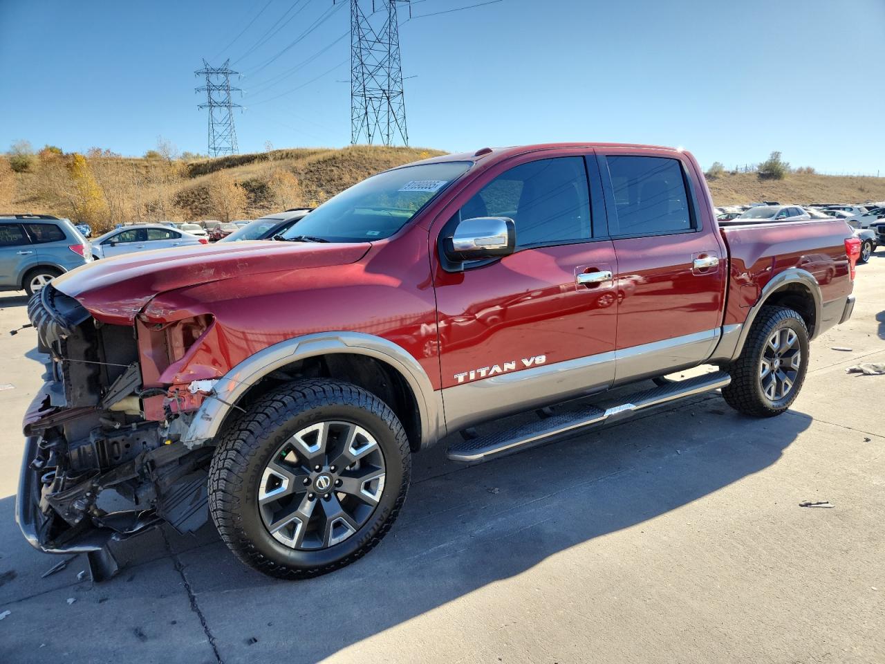 Lot #3294855766 2018 NISSAN TITAN SV