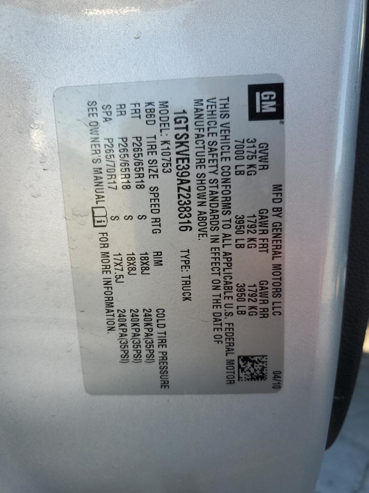 GMC SIERRA K1500 SLE