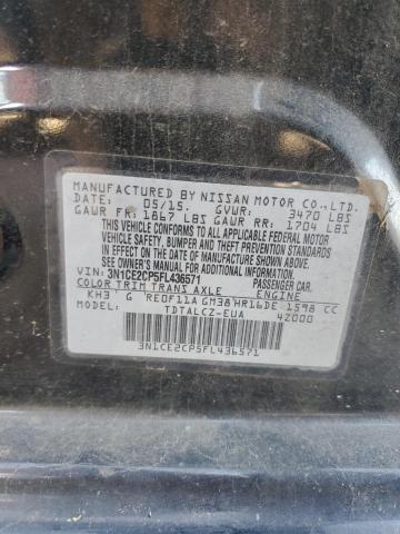 2015 NISSAN VERSA NOTE #3286724300