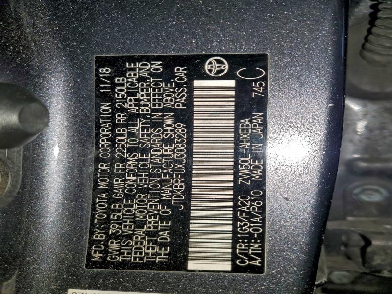 2018 TOYOTA PRIUS #3304776940