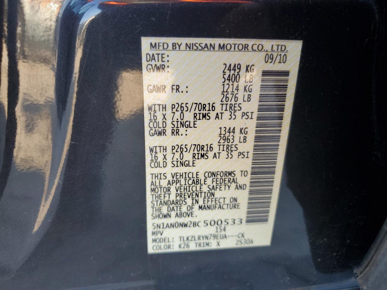 NISSAN XTERRA OFF ROAD