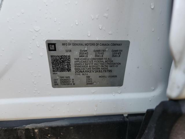 2019 CHEVROLET EQUINOX LT #3278912028