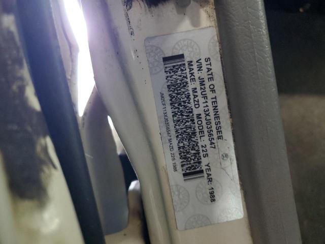 1988 MAZDA B2200 SHOR #3293513426