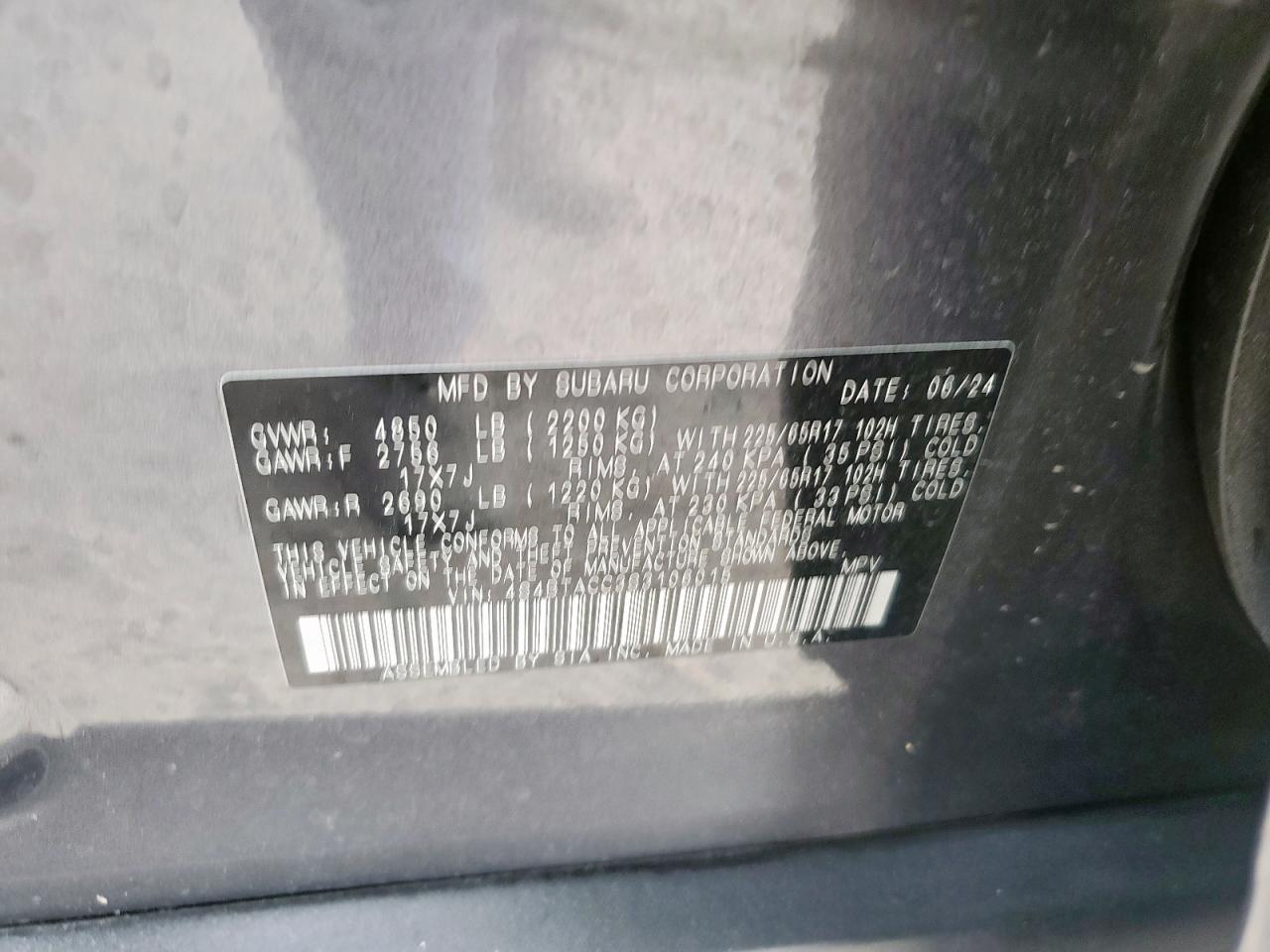 SUBARU OUTBACK PREMIUM