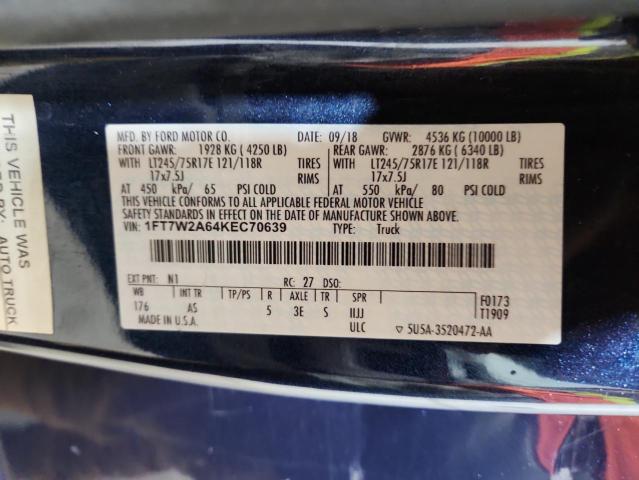 2019 FORD F250 SUPER #3302658004